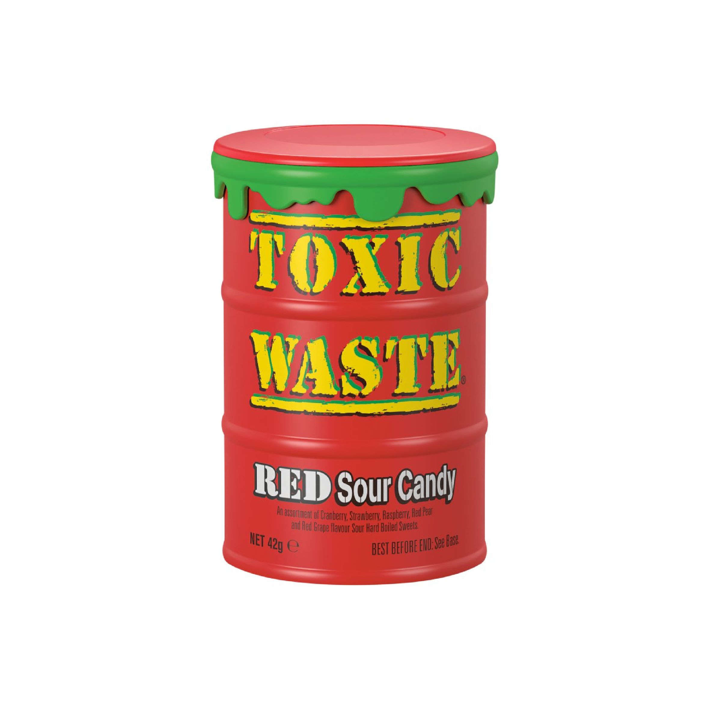 Леденцы Toxic Wastle Red Drum (Токсик красная бочка) 42г