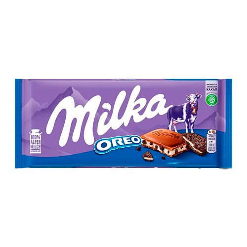 Шок. плитка Milka Oreo (Милка Орео) 100г
