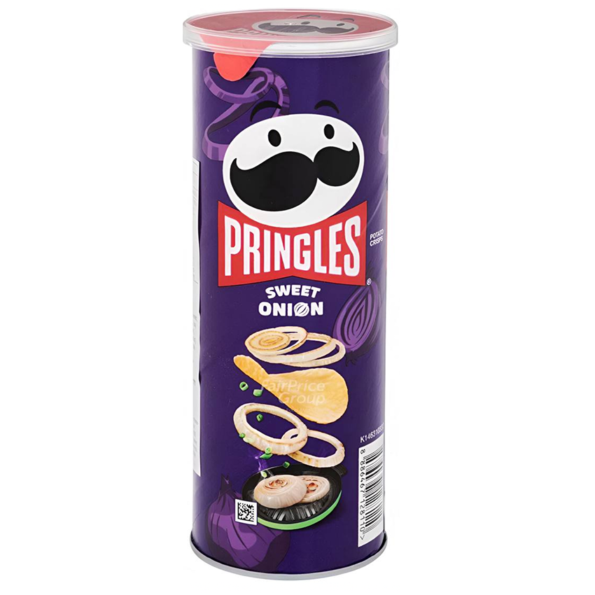 PRINGLES: Sweet Onion (Принглс Сладкий Лук) 100г