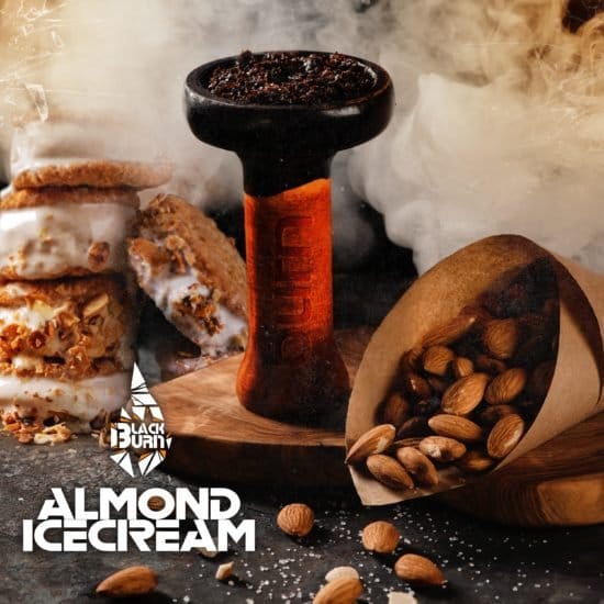 BLACK BURN - ALMOND ICECREAM