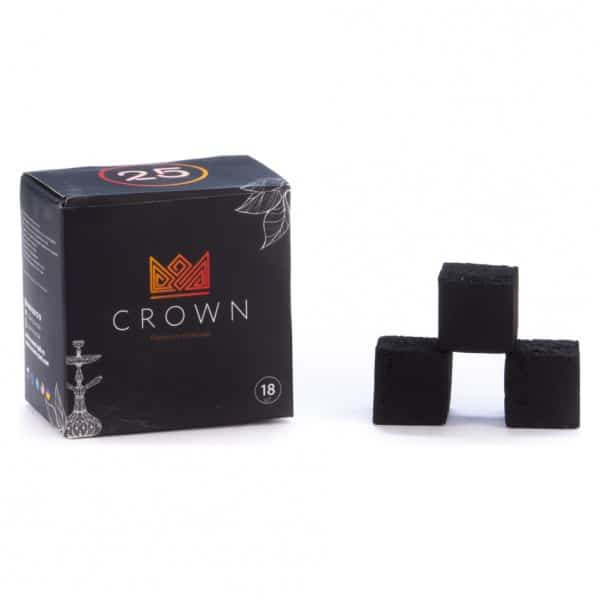 Уголь - Crown (25 мм.) 18 шт.