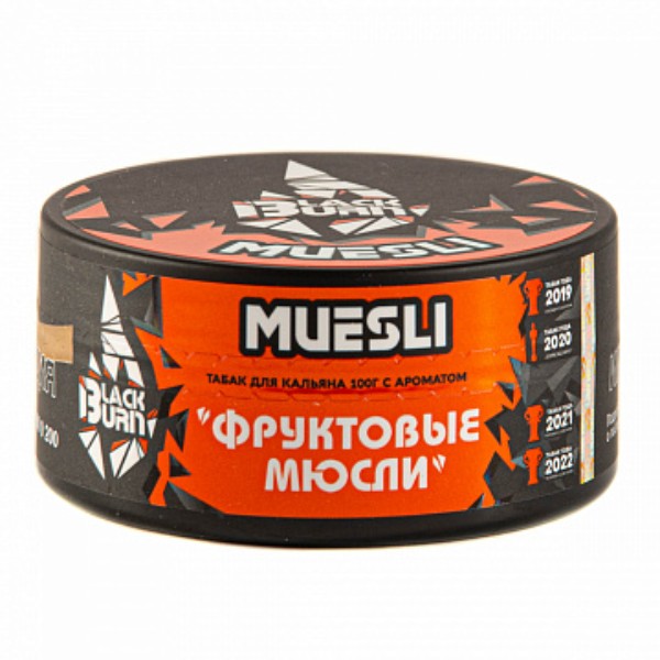 Black burn - Фруктовые мюсли (Muesli) 100гр.
