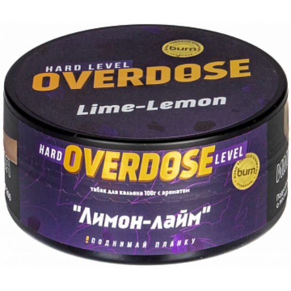 Overdose - Lime-Lemon 100гр.
