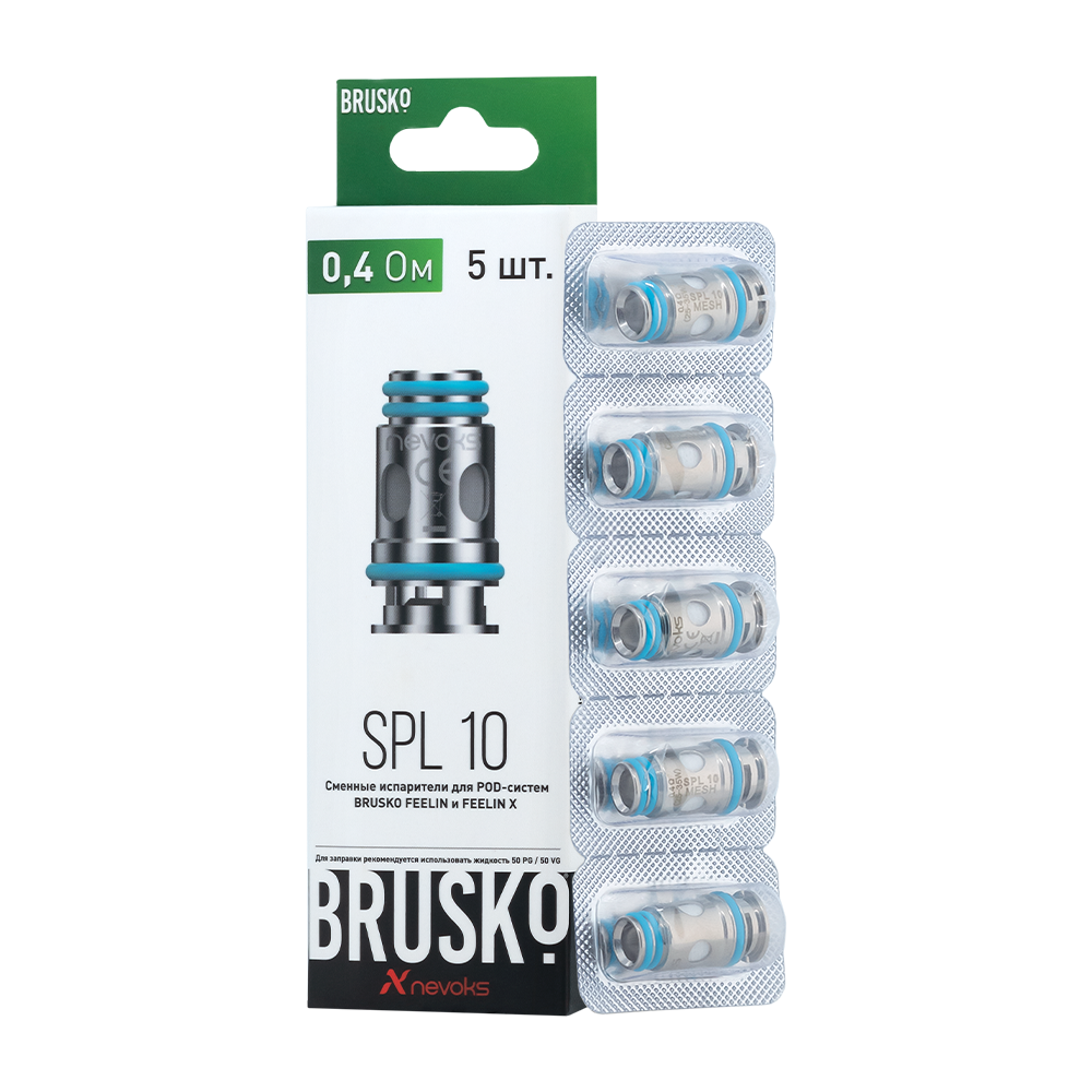 Испаритель Brusko Feelin - SPL-10 0.4 ohm (1 шт)