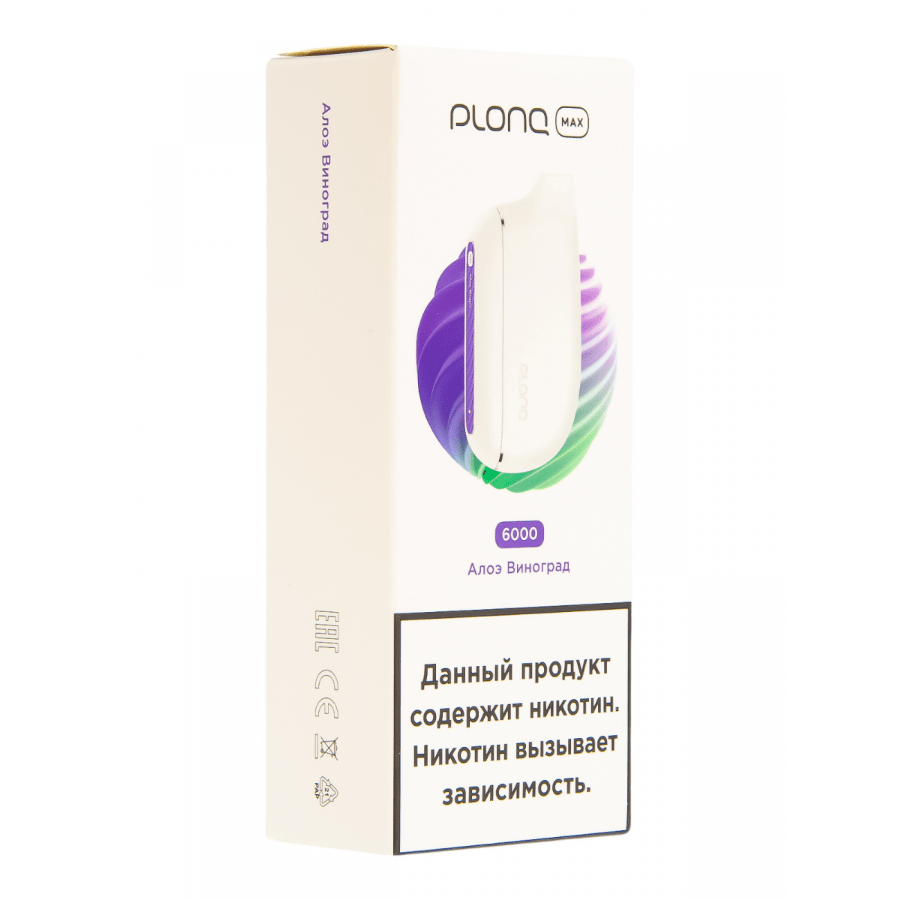 Plonq Max 6000 - Алоэ виноград 20мг
