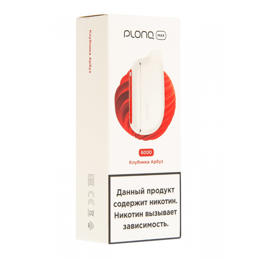 Plonq Max 6000 - Клубника арбуз 20мг