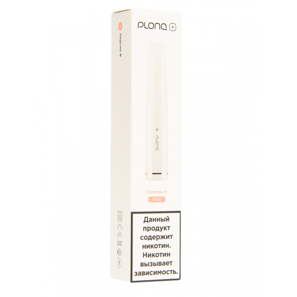 PLONQ PLUS 1500 - ПЕРСИК