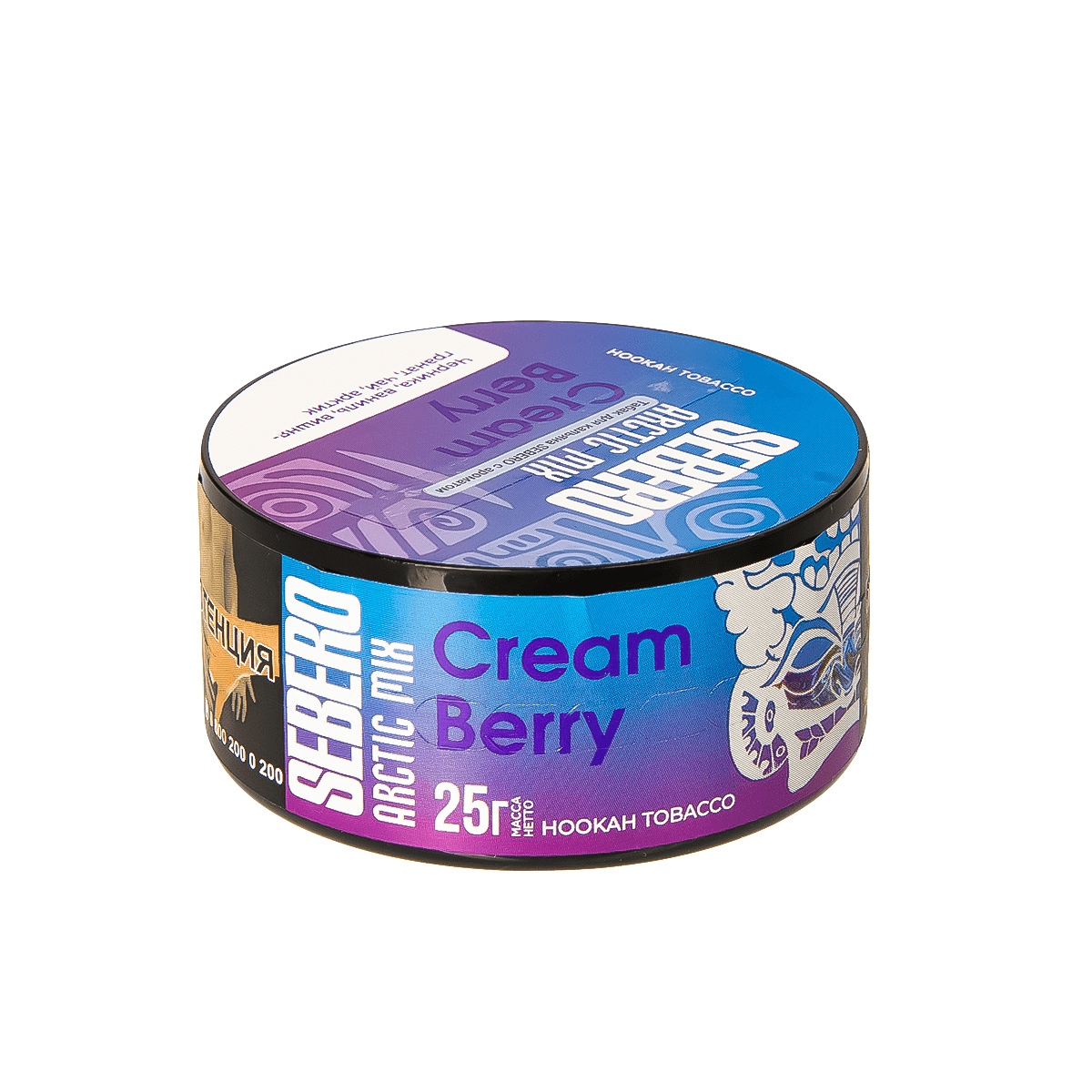 Sebero Arctic Mix - Крим Берри Черника, Ваниль, Вишня-Гранат ,Чай (Mix Cream Berry) 25гр.