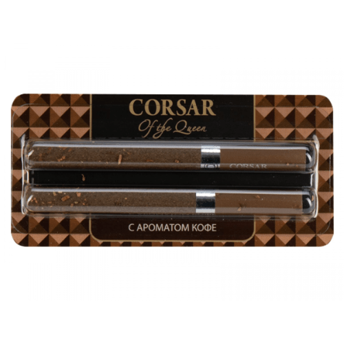Сигариллы с фильтром CORSAR OF THE QUEEN - Coffee (2шт)
