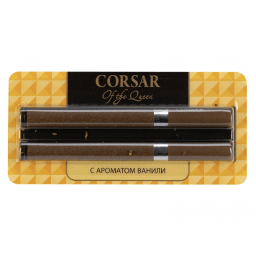 Сигариллы с фильтром CORSAR OF THE QUEEN - Vanilla (2шт)