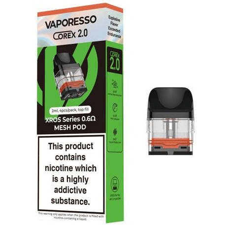 Картридж Vaporesso - XROS (Corex 2.0) Top Fill МESH 3ml 0.6 Ohm  1 шт.