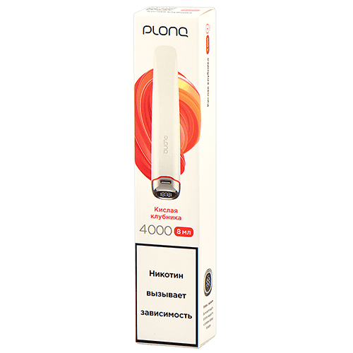 PLONQ PLUS PRO 4000 - КИСЛАЯ КЛУБНИКА