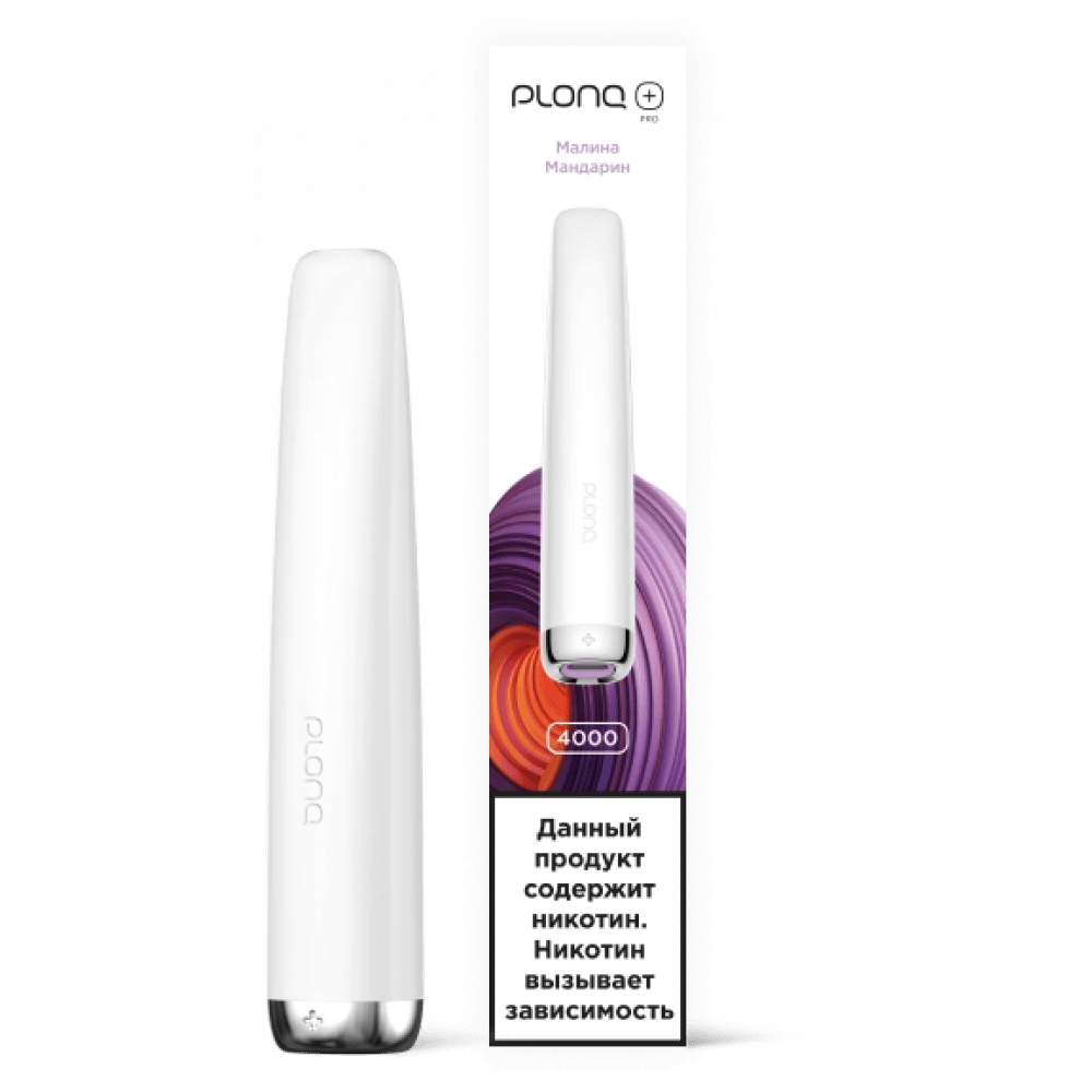 PLONQ PLUS PRO 4000 - МАЛИНА МАНДАРИН