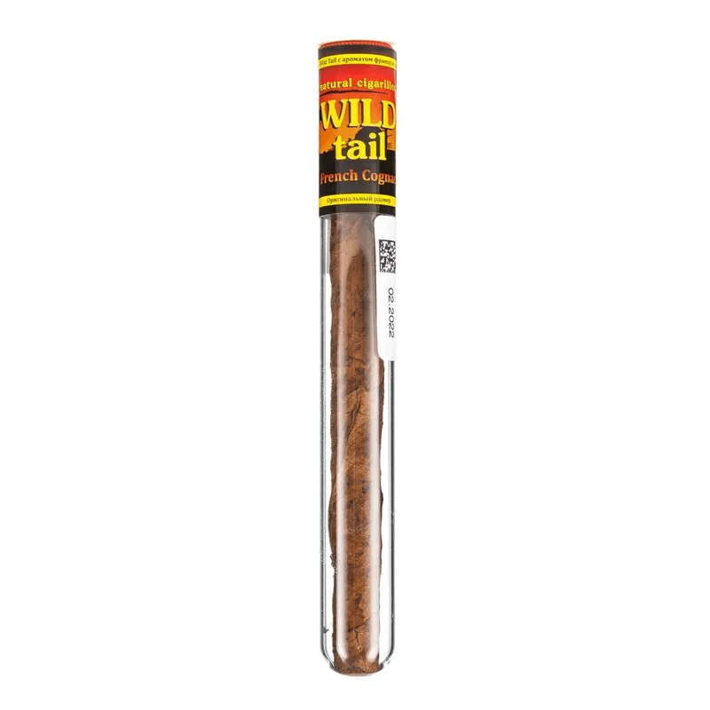 Сигарилла в стеклянной тубе WILD TAIL French Cognac