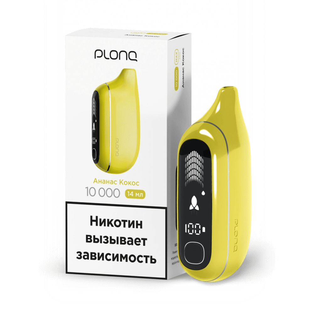 Plonq MAX PRO 10000 - АНАНАС КОКОС