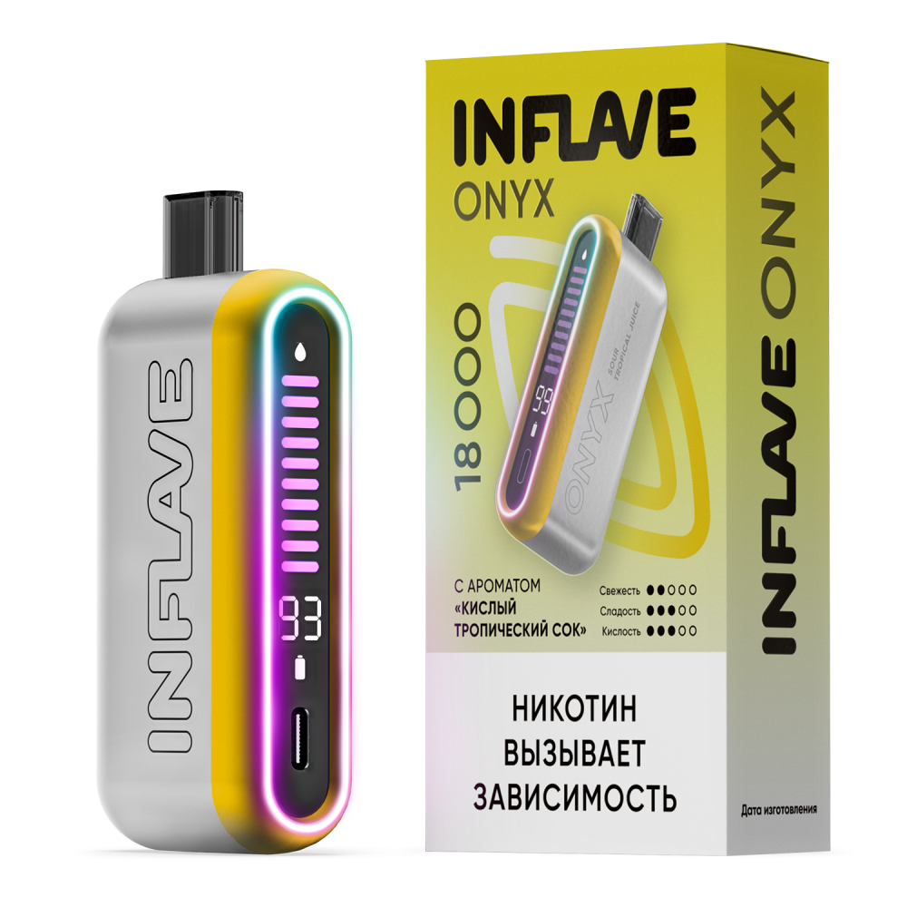 INFLAVE ONYX 18000 - Кислый Тропический Сок