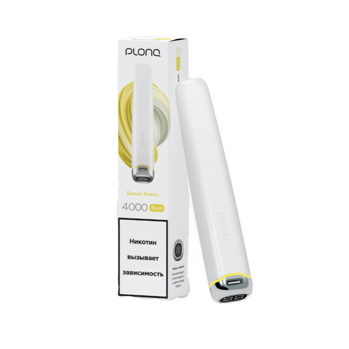 PLONQ PLUS PRO 4000 - БАНАН КОКОС