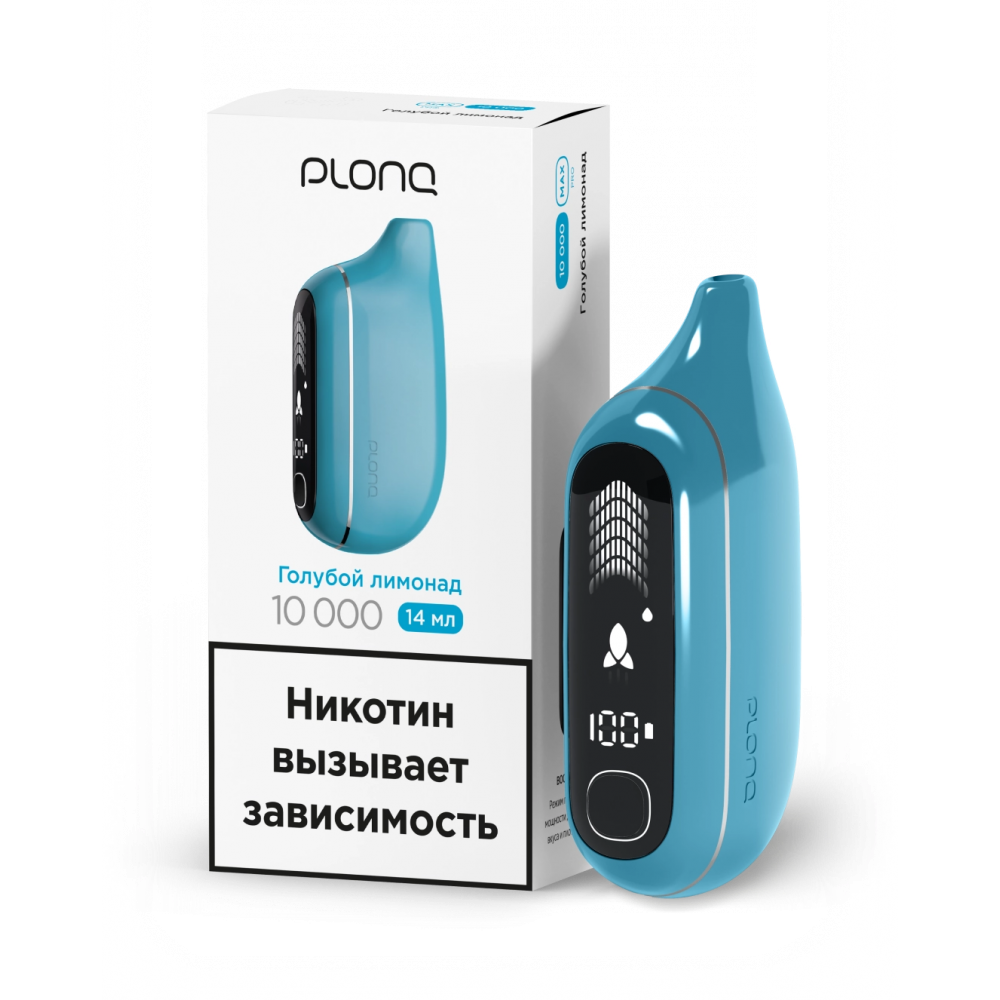 Plonq MAX PRO 10000 - ГОЛУБОЙ ЛИМОНАД
