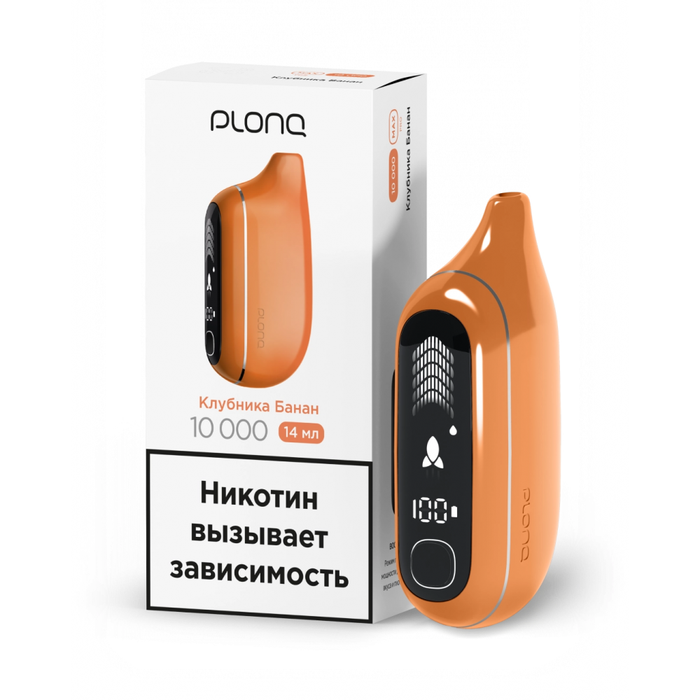 Plonq MAX PRO 10000 - КЛУБНИКА БАНАН