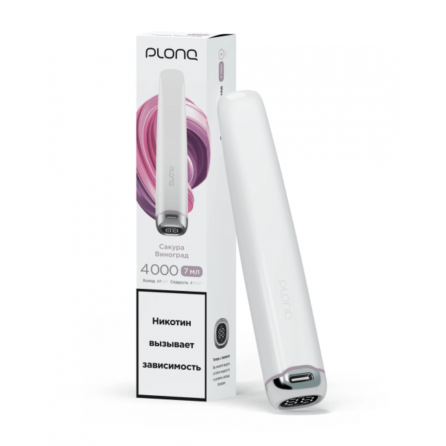 PLONQ PLUS PRO 4000 - САКУРА ВИНОГРАД