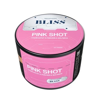 BLISS -  Грейпфрут, клубника, малина (Pink shot) 40гр