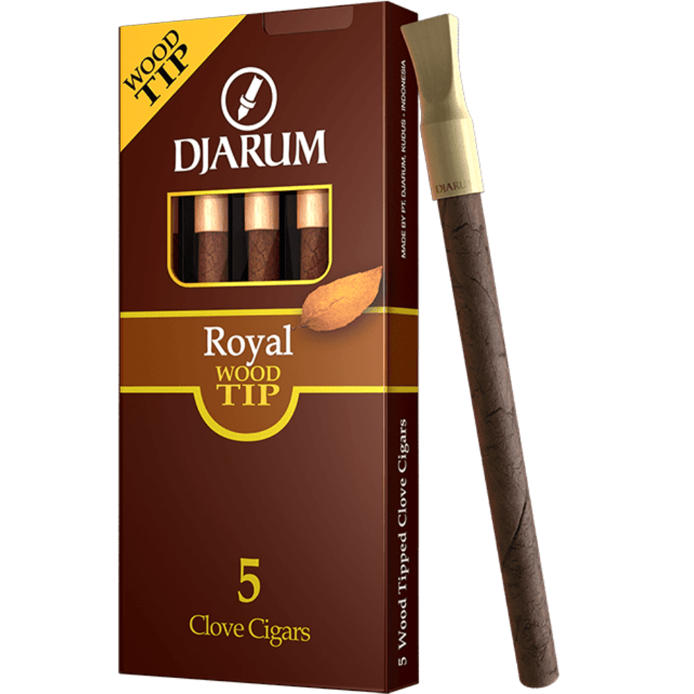 Сигариллы DJARUM Royal Wood tip (5 шт)