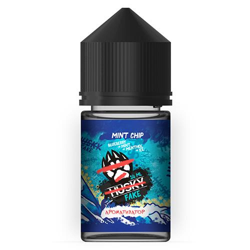 Ароматизатор HUSKY Mint Chip: черника, мята, ментол и лёд 14 мл