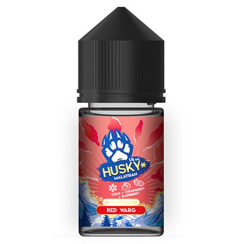 Ароматизатор HUSKY Red Warg: ледяной клубнично-малиновый смузи 14 мл