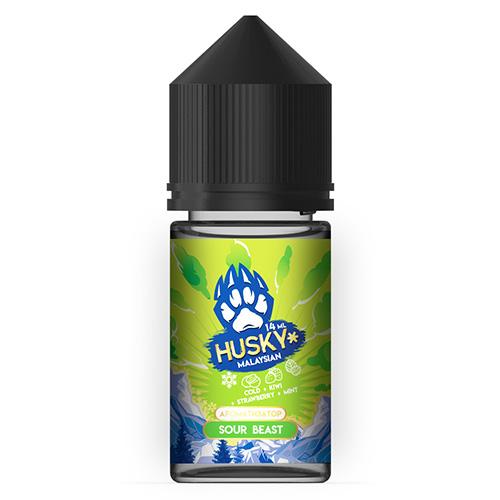Ароматизатор HUSKY Sour Beast: ледяной микс киви, клубники и мяты 14 мл
