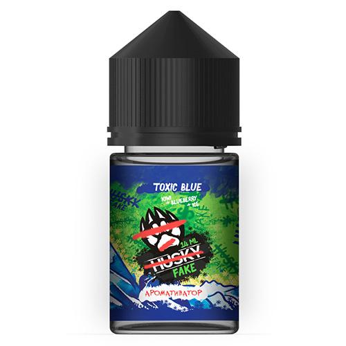 Ароматизатор HUSKY Toxic Blue: киви, черника и лёд 14 мл