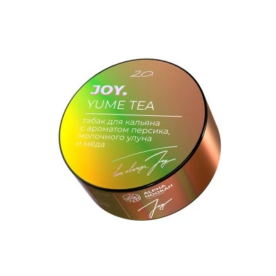 Joy - 20 Yume Tea (персик молочный улун мед) 25гр