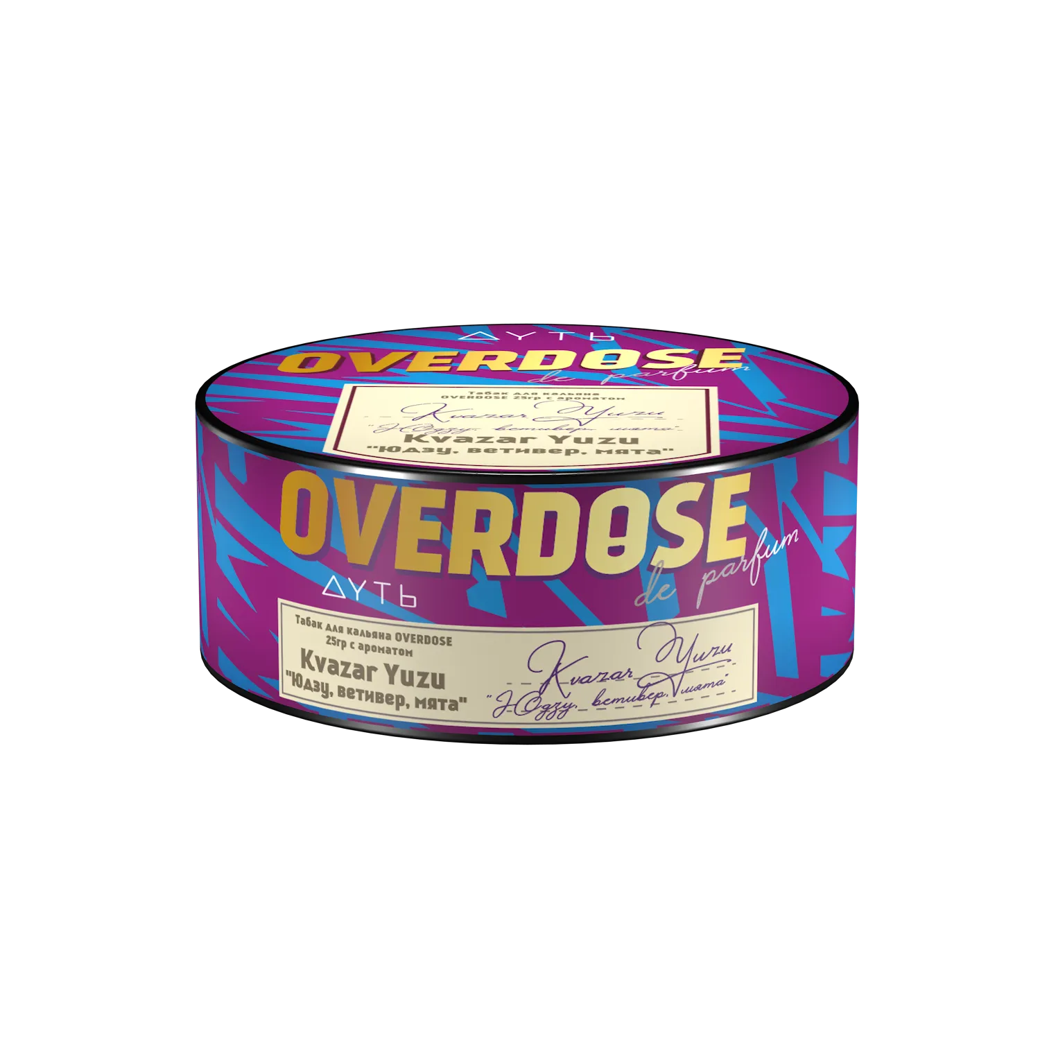 Overdose - Юдзу, ветивер, мята (Kvazar Yuzu De Parfum) 25гр