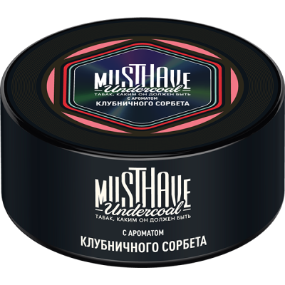 Musthave - с ароматом клубничного сорбета 125гр.