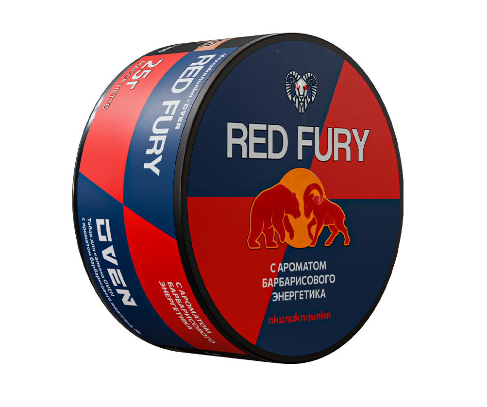 Oven - Red Fury (Барбарисовый Энергетик) 25 г