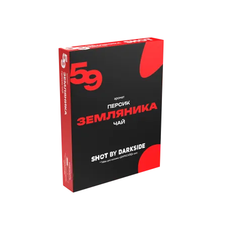 Darkside Shot - Земляника Персик Чай 25 г
