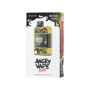 ЭС Brusko Angry Vape Fury 650 mAh (Желтый) 6