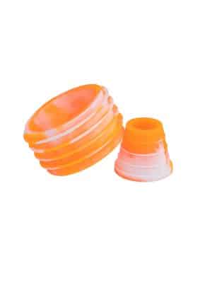 Кислотный Оранжевый + Белый